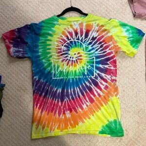 Vibrant Tie-Dye Short Sleeve Tee